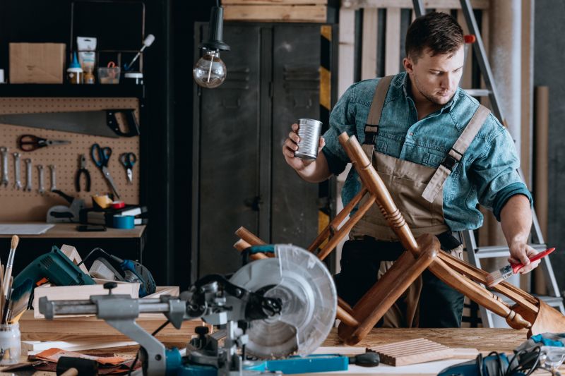 Chair Painting detail